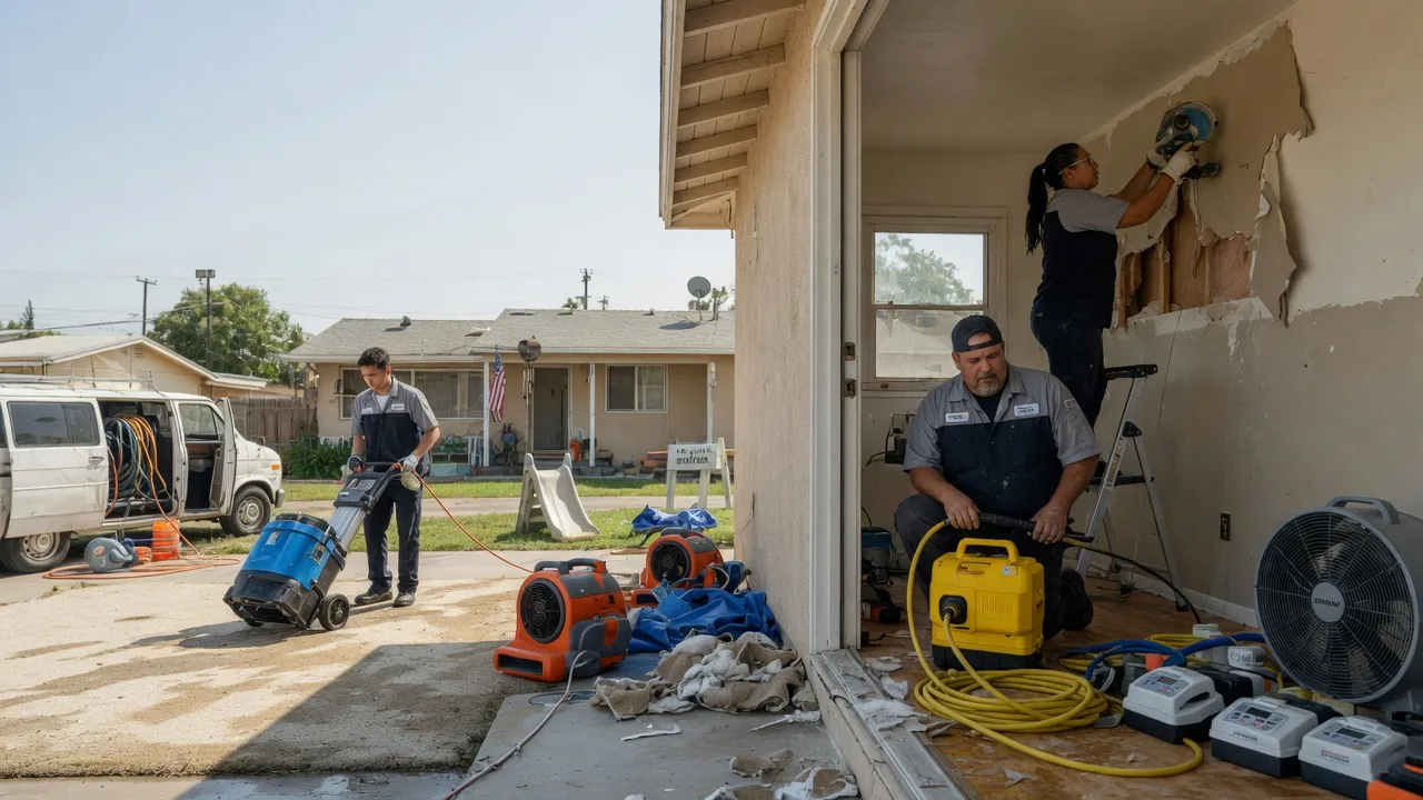 Water Damage Restoration in Live Oak, CA near me